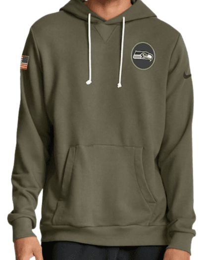 Seattle Seahawks 2025 Salute To Service Hoodie