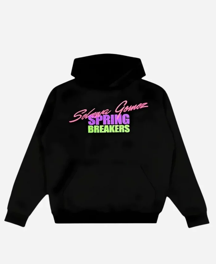Selena Gomez X Spring Breakers Hoodie Black