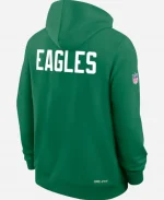 Sirianni Nike Philadelphia Eagles Rewind Club Logo Kelly Green Hoodie