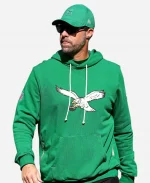 Sirianni Nike Philadelphia Eagles Rewind Club Logo Kelly Green Pullover Hoodie