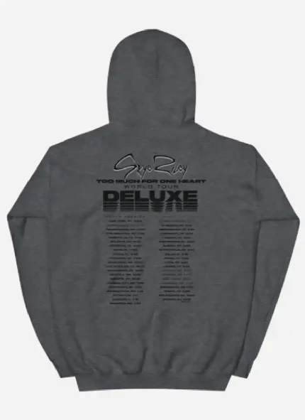 Smile 2 Skye Riley Grey Pullover Hoodie Back