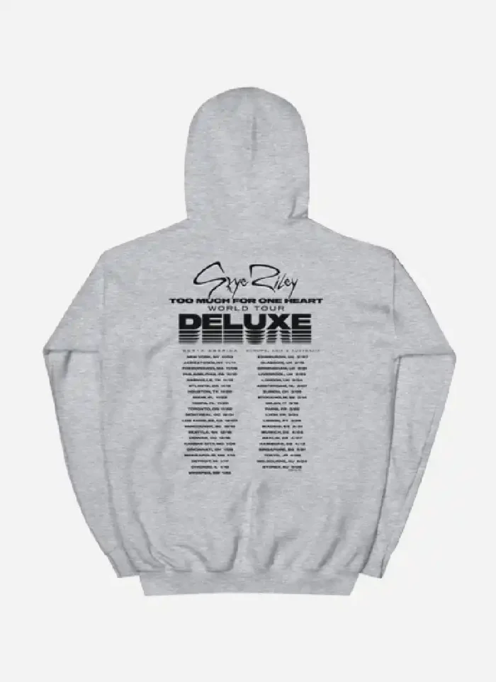 Smile 2 Skye Riley White Pullover Hoodie