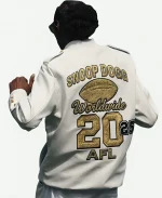 Snoop Dogg AFL Grand Final 2025 White Jacket