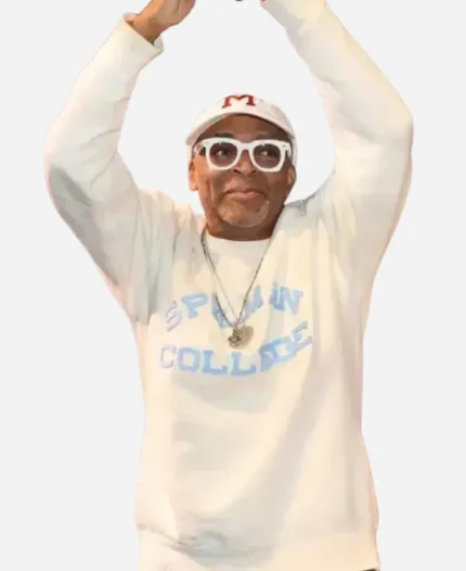 Spike Lee 23rd Martha’s Film Festival 2025 Off White Pullover Sweatshirt