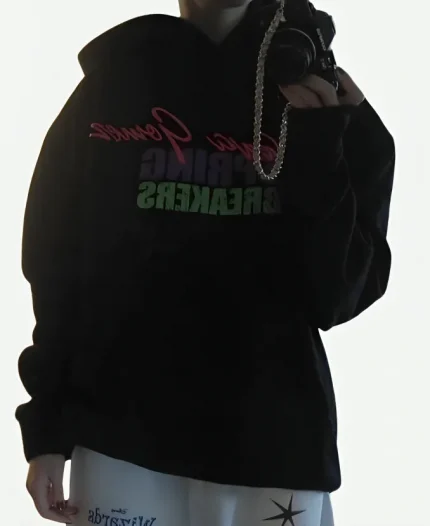 Spring Breakers X Selena Gomez Mask’s On Hoodie Black