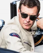 Steve McQueen Dennis 2 ECRU White Leather Jacket