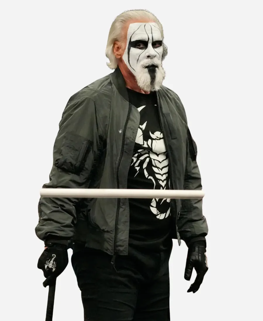 Sting AEW WrestleDream 2025 Bomber Jacket Sting AEW WrestleDream 2025 Bomber Jacket