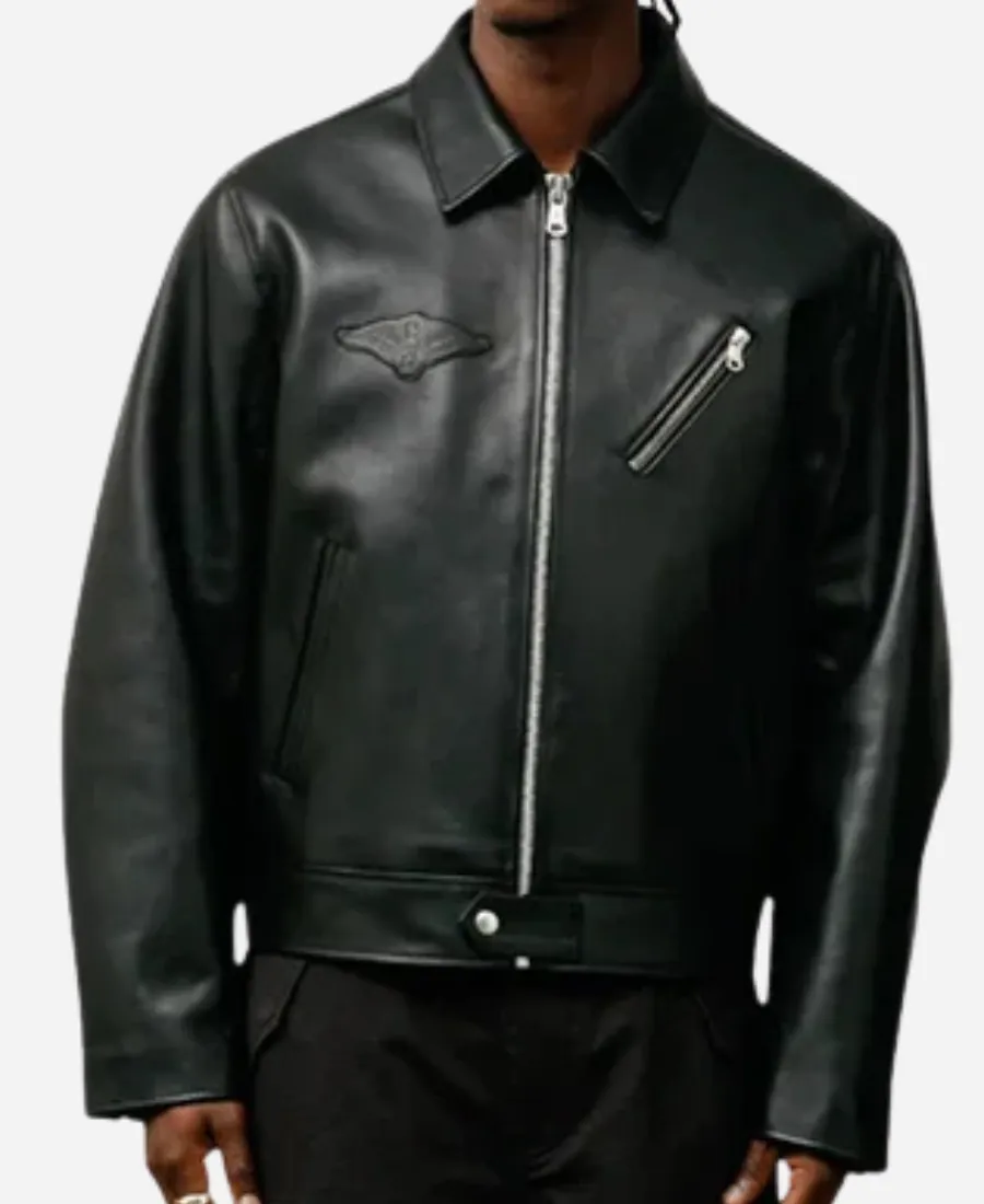 Stussy Biker Leather Jacket Stussy Biker Leather Jacket