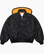 Stussy Snow Flight Black Bomber Jacket