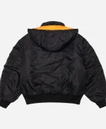 Stussy Snow Flight Bomber Jacket - Black