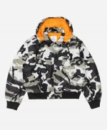 Stussy Snow Flight Camo Bomber Jacket