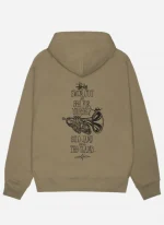 Stussy Swim Out Zip Army Hoodie For Sale