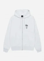 Stussy Swim Out Zip Grey Hoodie