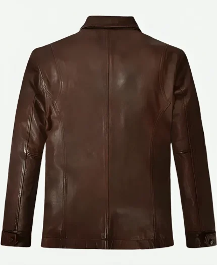 Supernatural Season 7 Tv Series Dean Winchester Brown Leather Jacket