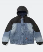 Supreme Dickies Cordura Blue Hooded Work Jacket