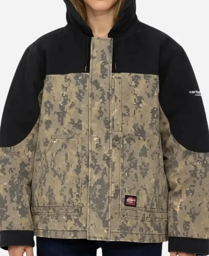 Supreme x Dickies Cordura Hooded Jacket - Blue, Black & Camo