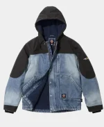 Supreme Dickies Cordura Hooded Work Camo Blue Jacket