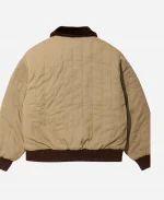 Supreme x Dickies Reversible Quilted Faux Fur Work Jacket - Cream