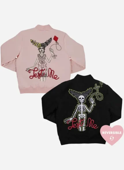 Test Me Reversable Pink & Black Jacket