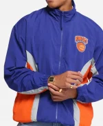 The 1973 Final New York Knicks Blue Track Jacket