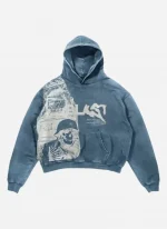 The Blast Pullover Blue Hoodie