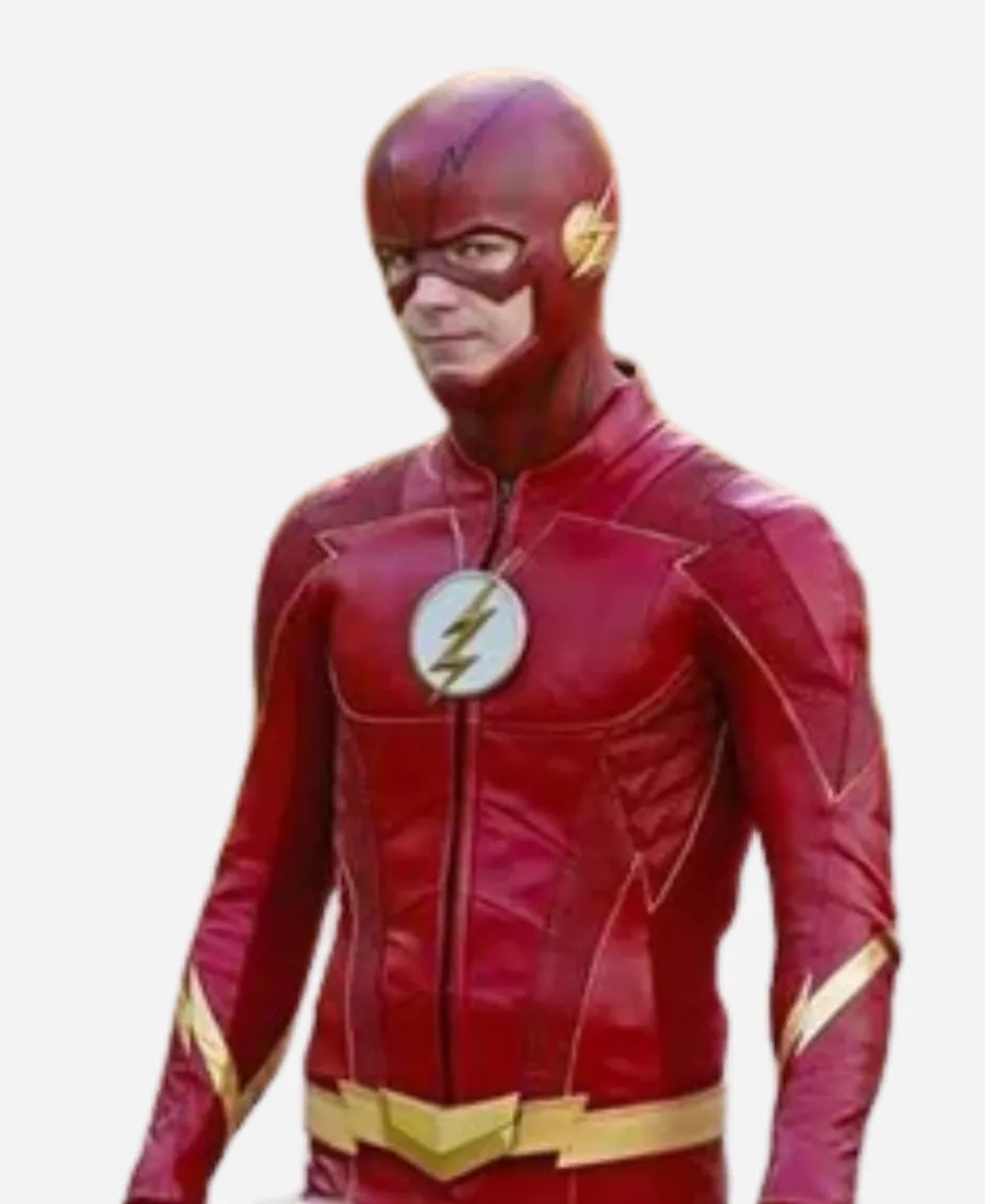 The Once And Future Flash Leather Jacket The Once And Future Flash Leather Jacket