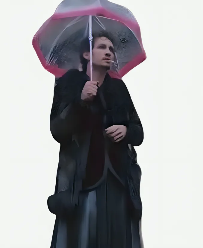 The Umbrella Academy Klaus Fur Leather Coat The Umbrella Academy Klaus Fur Leather Coat