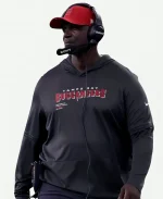 Todd Bowles Buccaneers Sideline Black Hoodie T-Shirt