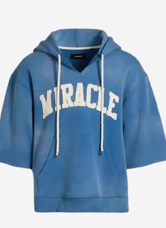Travis Kelce Miracle Blue Sleeves Hoodie