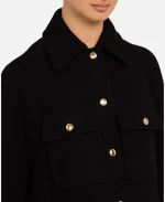 Tuckernuck Marant Button Closure Black Jacket