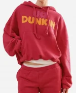 UO x Dunkin Graphic Bubble Pinkl Hoodie