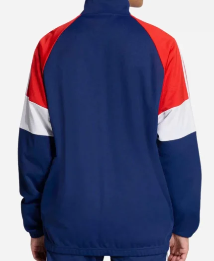 Unisex Adidas LFSTLR Training Navy Blue Track Jacket 