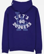 Unisex Born x Raised Dodgers LGD Rocker Blue Hoodie