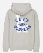 Unisex Born x Raised Dodgers LGD Rocker Grey Hoodie