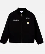 Unisex Carhartt WIP Kompakt Record Bar Black Jacket