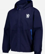 Unisex Chelsea F.C. Windbreaker Navy Blue Jacket