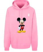 Unisex Disney Trip Mickey Mouse Autumn Winter Cartoon 2025 Print Pink Hoodie