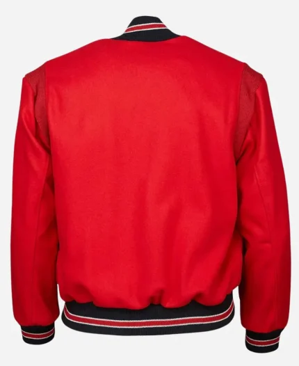 Unisex Indianapolis 1950 Indians Wool Red Varsity Jacket