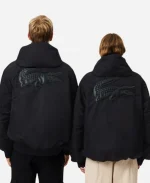 Unisex Lacoste x Chien 51 2025 Black Bomber Jacket 
