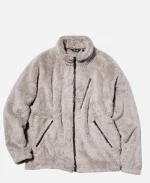 Unisex NEEDLES x UNIQLO Fleece Sherpa Beige Jacket