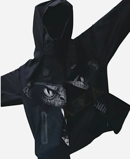 Unisex Nike Inter Milan x One Block Down Biscione Black Jacket