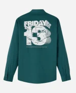 Unisex October's Very Own Friday The 13Th 3D Work Green Shirt