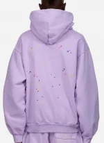 Unisex Spider Acai Purple Pullover Hoodie
