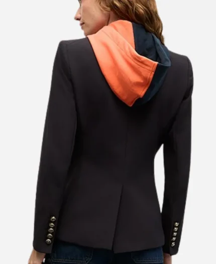 Unisex Veronica Beard x Chicago Bears Dickey Navy Blue Jacket