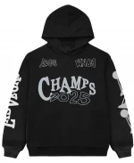UnisexPlaya Society Las Vegas Aces 2025 WNBA Finals Champions Aces Black Hoodie