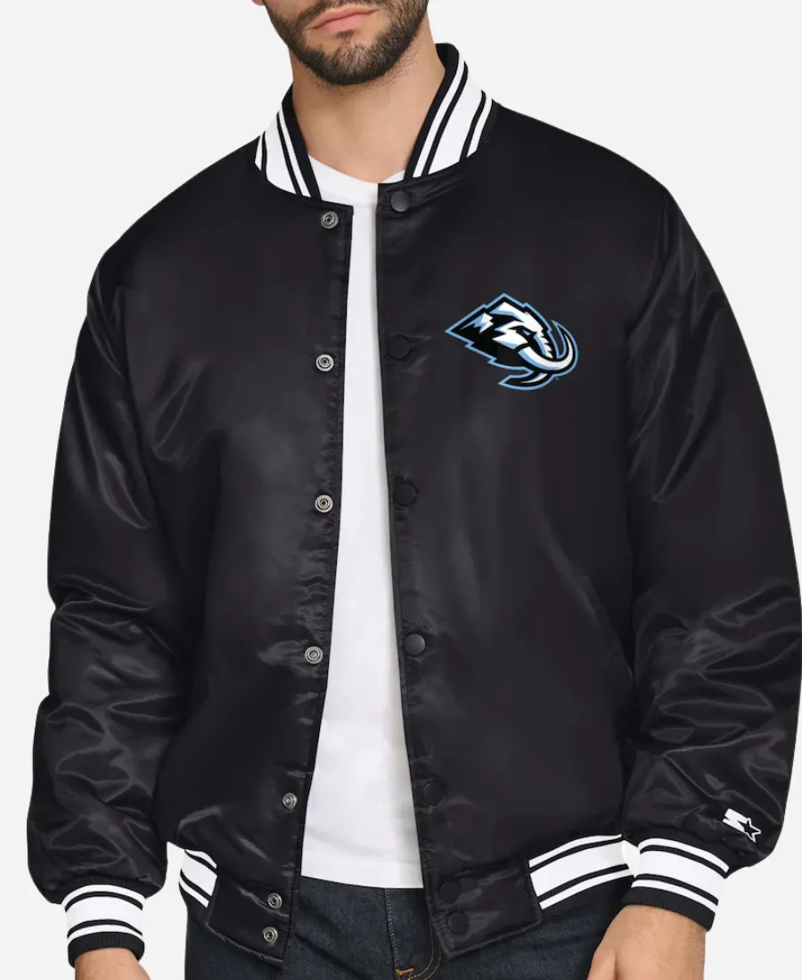 Utah Mammoth Starter Black Jacket Utah Mammoth Starter Black Jacket