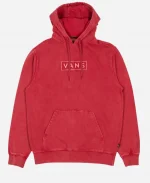 Vans Easy Box Red Pullover Hoodie
