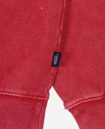 Vans Easy Box Rib-knitted Red Hoodie