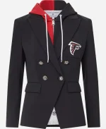 Veronica Beard x Atlanta Falcons 2025 NFL Black Dickey Jacket