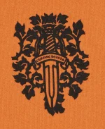 Vine Dagger Chrome Hearts Orange Hoodie